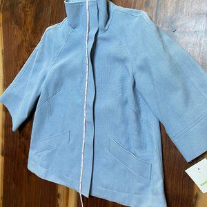 LaFayette 148 Light Blue Jacket